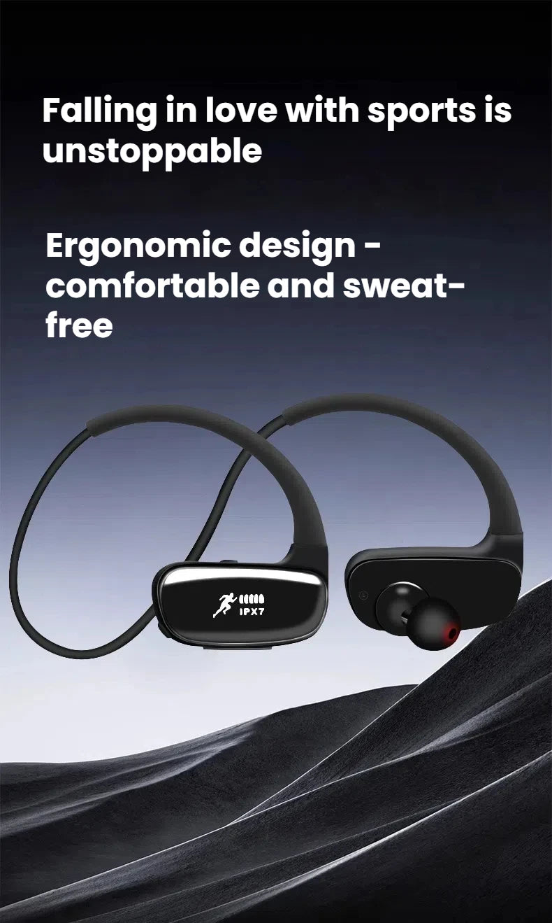 SUOMEIJA SM808 Bluetooth 5.3 Neckband Earphones - Dual Playback, ANC — SUOMEIJA SM808 Bluetooth Neckband Earphones