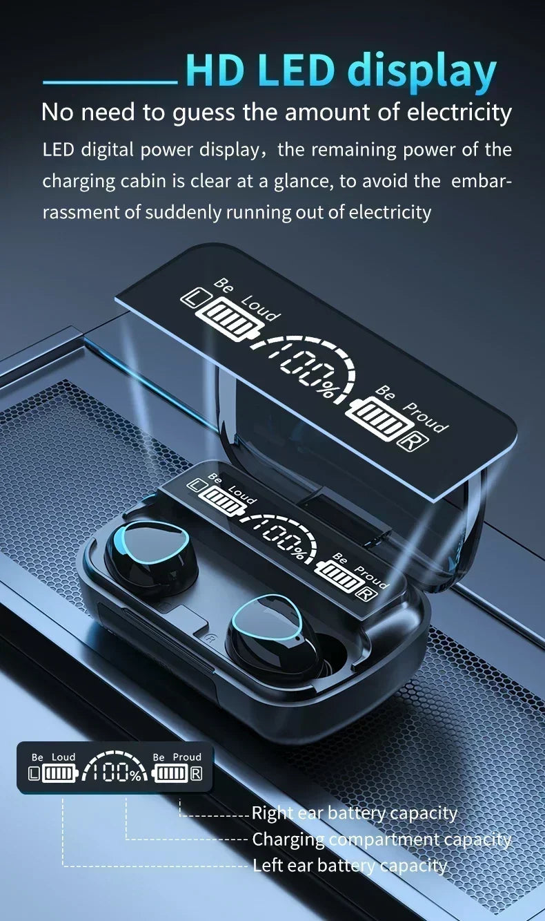 ZONGJI True Wireless Earphones | Best Active Noise Cancellation Earbuds