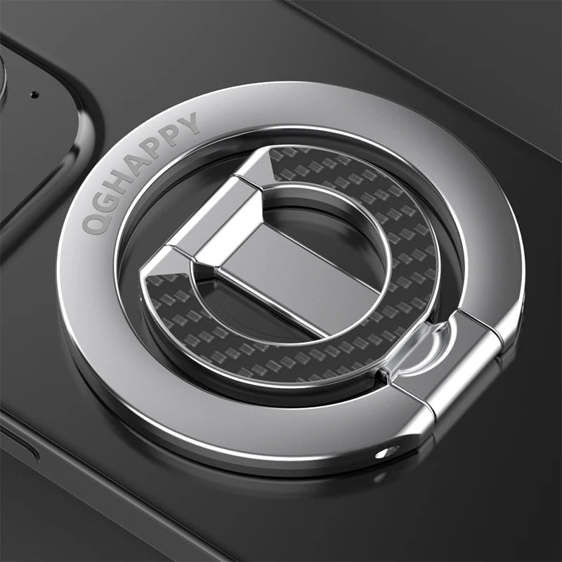 MagSafe Ring Holder Kickstand – Magnetic Grip for iPhone 16/15/14
