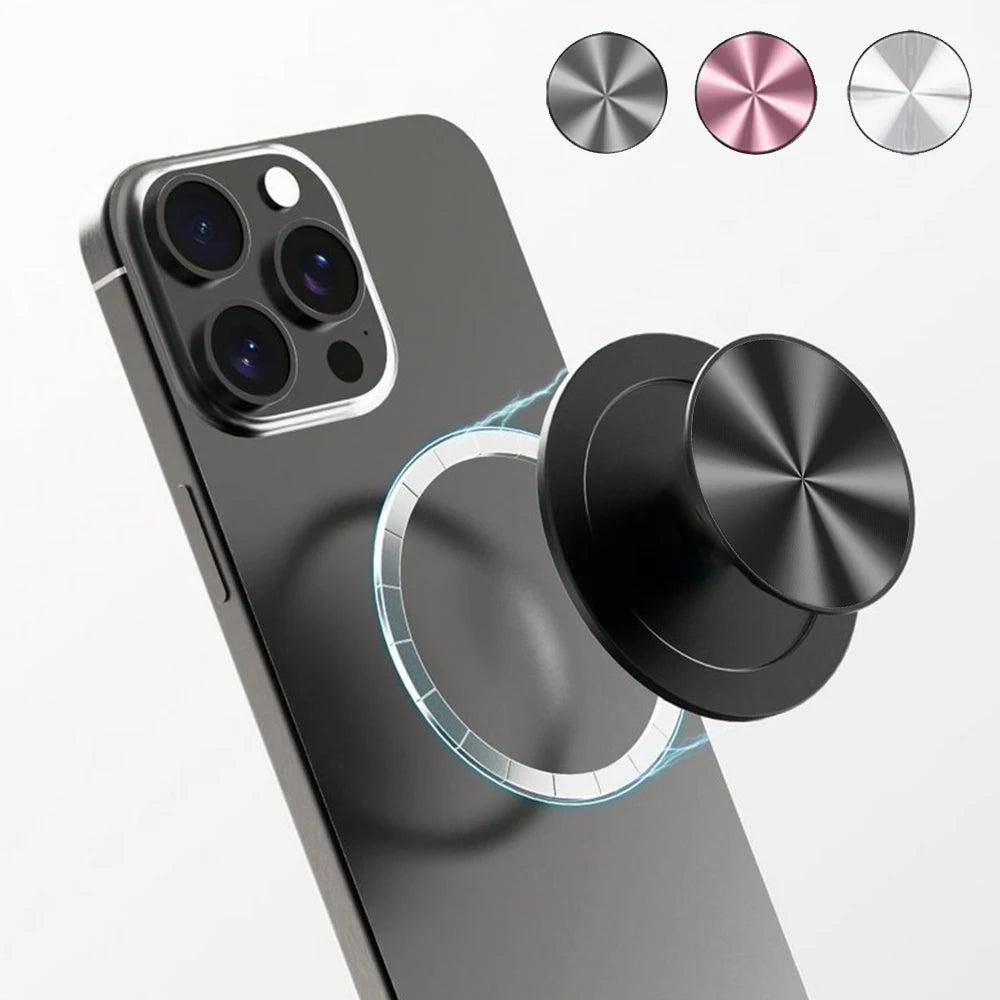 MagSafe Phone Grip and Stand, CD Pattern Magnetic Holder