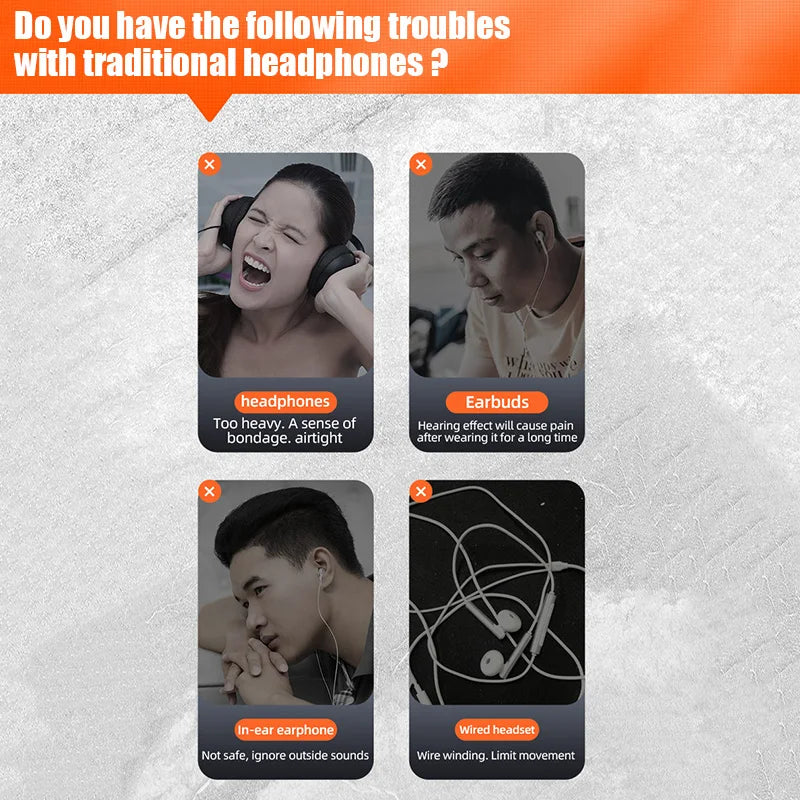 Top Selling Wireless Bone Conduction Earphones for Outdoor Activities