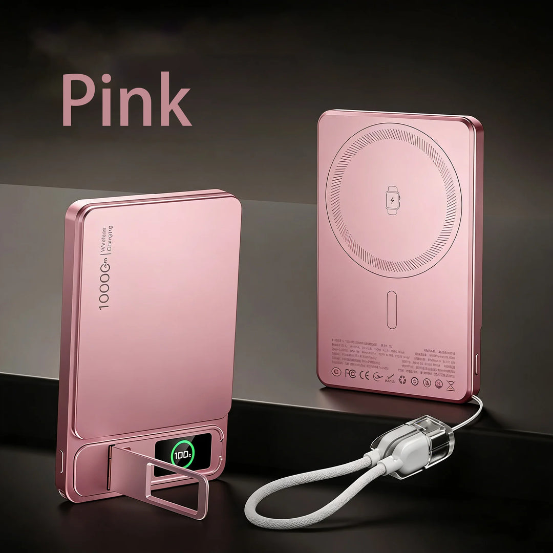 CCC 10000mAh 3-in-1 Magnetic Wireless Power Bank 20W Fast Charging MagSafe iPhone & Apple Watch
