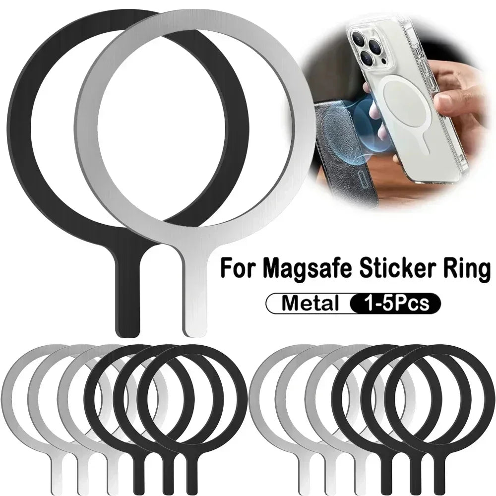 Universal MagSafe Magnetic Ring Sticker Adapter