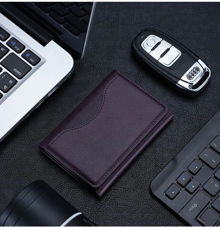 Best MagSafe Leather Wallet Case for iPhone 14 to 16 Pro Max - Secure Card Holder