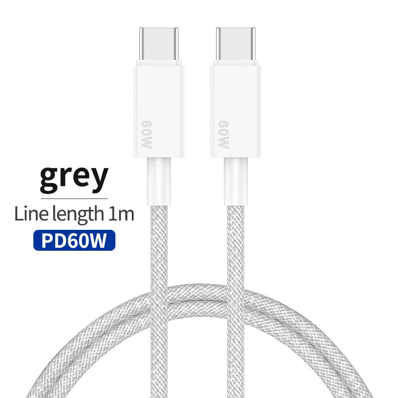 deepartner 65W GaN Dual USB-C Charger - Foldable Plug