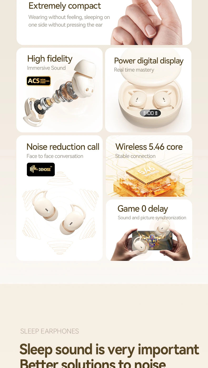 EKEAI Bone Conduction Sleep Earphones with ANC & Bluetooth 5.3 - Top Pick | JEFF's Favorite Picks