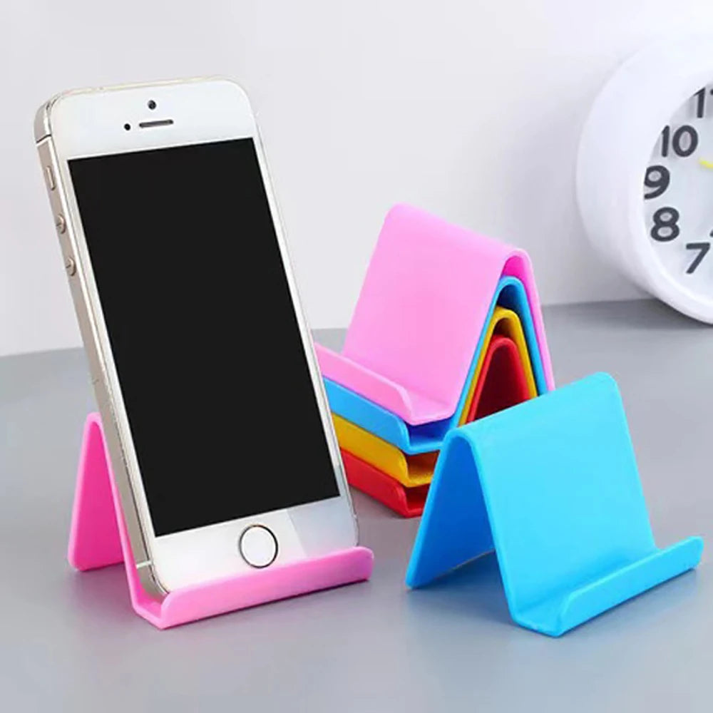 Mini Portable Kitchen Phone Holder | Candy Color Lazy Bracket | Universal Desk Cellphone Stand