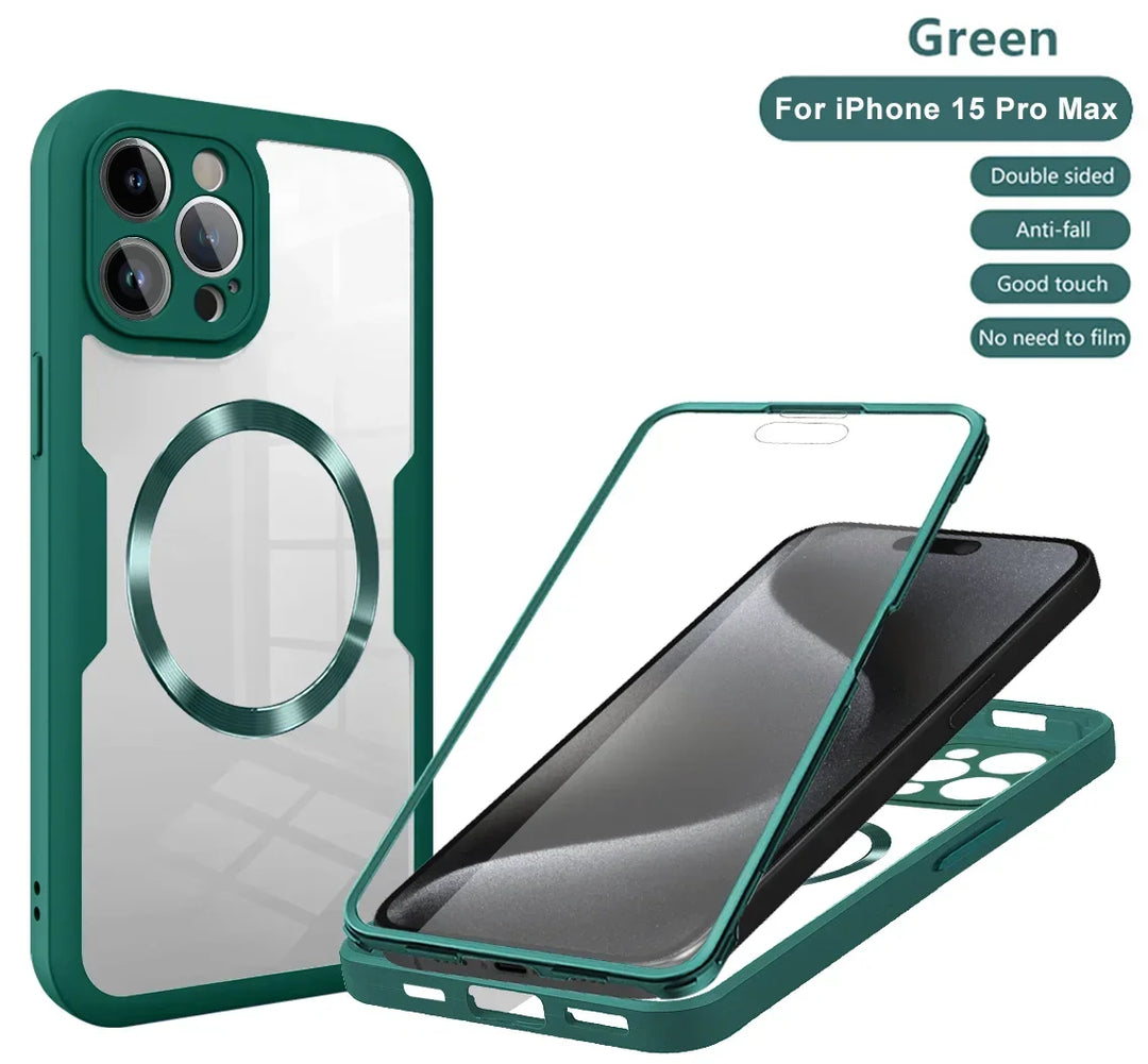 360° Clear MagSafe iPhone 16 Case — 360° MagSafe Clear iPhone Case