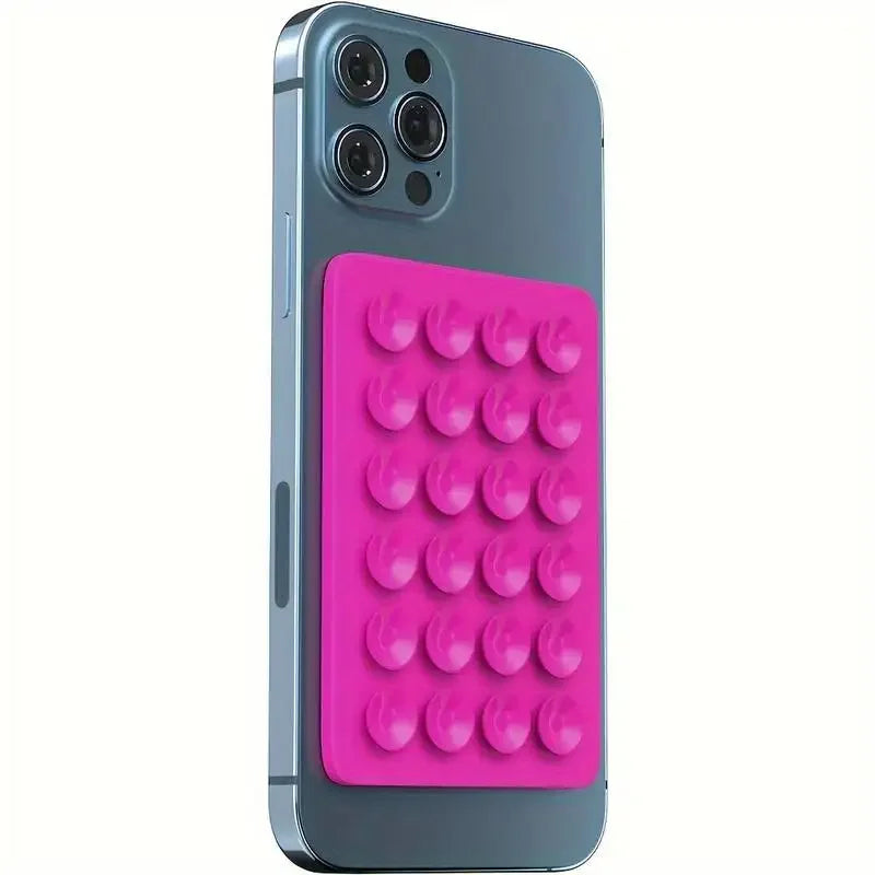 Silicone Suction Cup Phone Holder with Strong Suction for Mirror, Wall and Glass