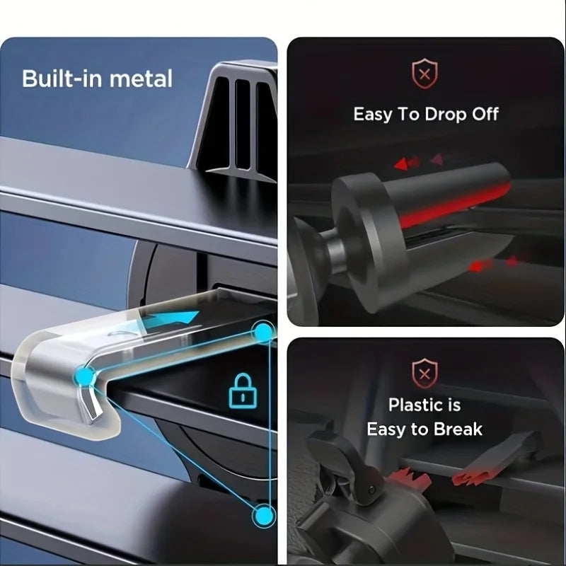 Universal Car Air Vent Phone Holder — Magnetic Phone Case