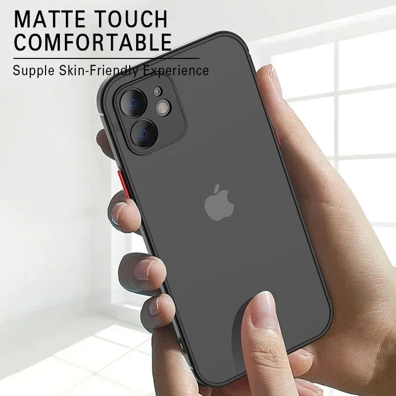 Matte Silicone iPhone Case Soft Touch Shockproof Cover - JEFF's Favorite Picks