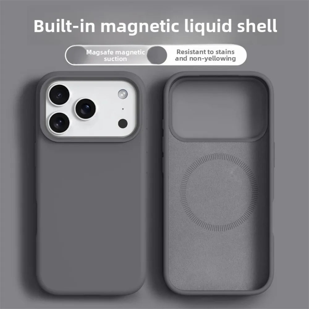 Magnetic Liquid Silicone Case iPhone 16/17 Pro Max & Air | JEFF's Favorite Picks