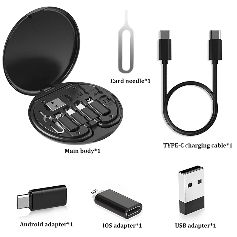Best Phone Charger Adapter Kit - 60W Multi USB-C Cable — 60w multi adapter cable kit