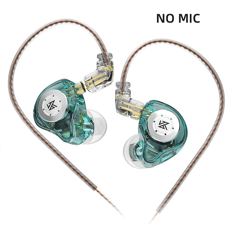 KZ EDX Pro Dual Magnetic Dynamic Wired Earphones HiFi Bass