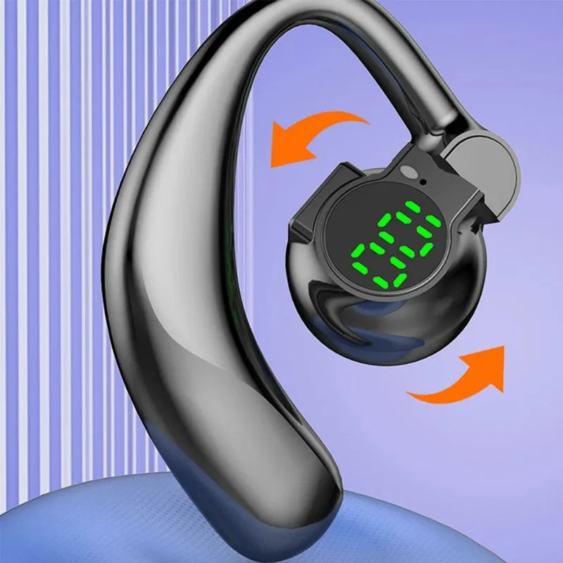 Best Bone Conduction Ear Hook Headset with ANC — Bone Conduction Headset