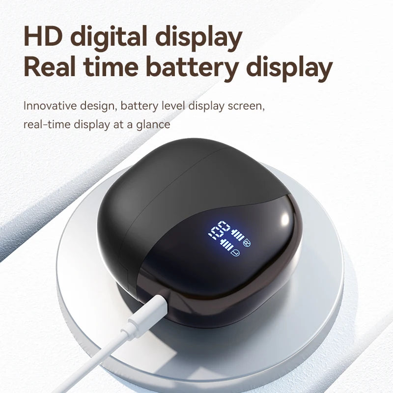 Bluetooth 5.3 Open-Ear Earphones with Active Noise Cancellation