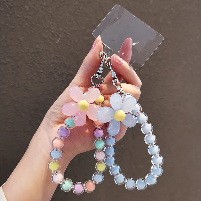 Jeffs Favorite Picks Macaron Bead Phone Wrist Lanyard