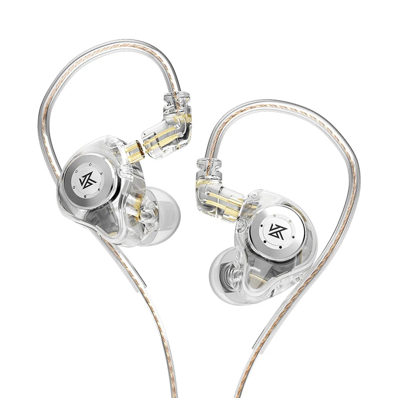 KZ EDX Pro Dual Magnetic Dynamic Wired Earphones HiFi Bass