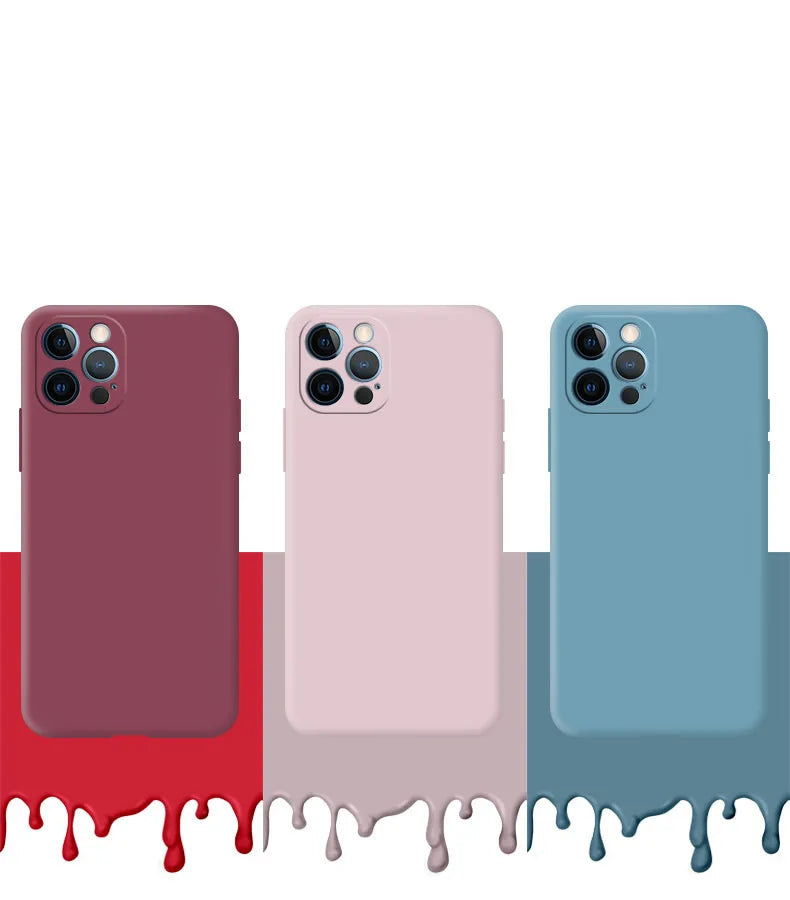Liquid Silicone iPhone 17/16/15/14/13/12/11 Case