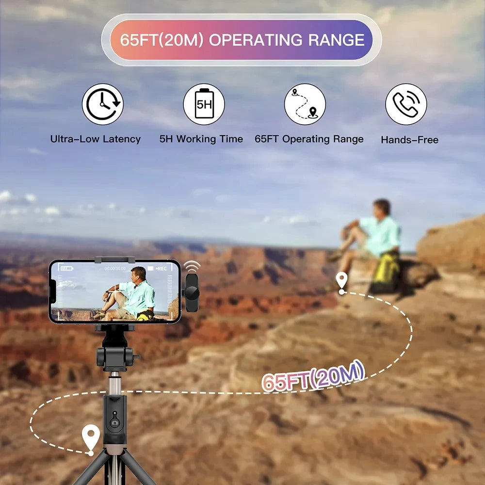 EARDOTS K61 Wireless Lavalier Mic | 9ms Ultra-Low Latency 10H Battery for iPhone Android Gaming