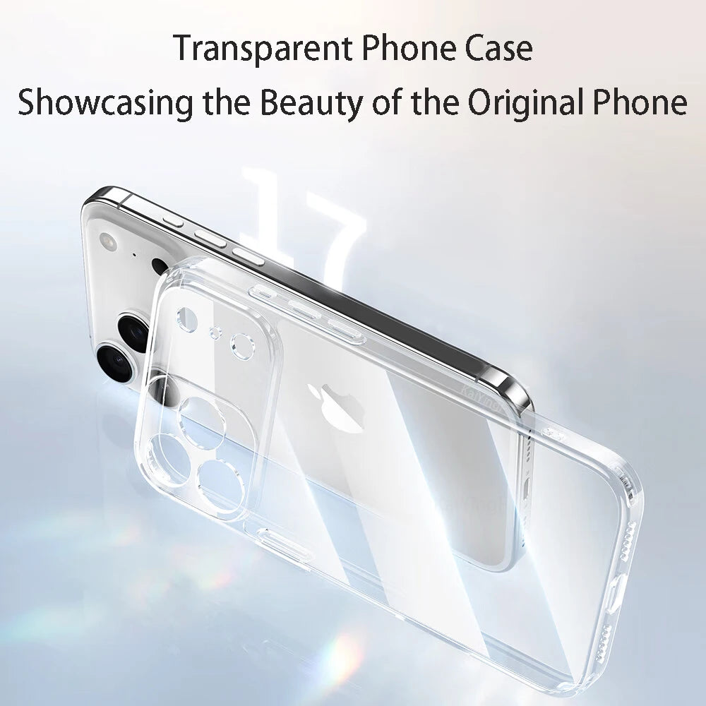 iPhone 17 Case, 17 Pro Case, and Air Case - Clear TPU Cover for Sale
