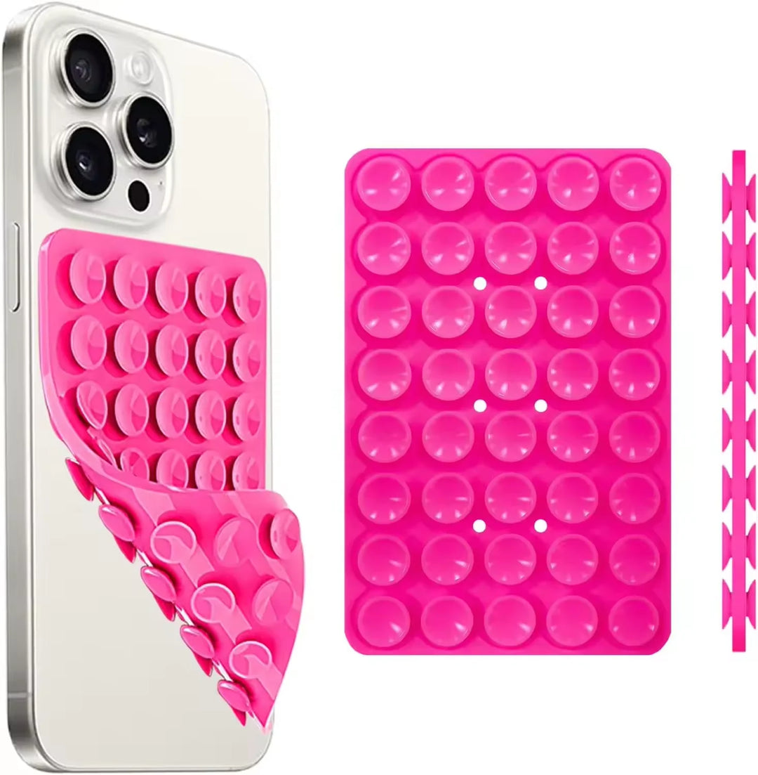 Double-Sided Silicone Suction Phone Mount for Hands-Free Filming | Best Phone Mounts