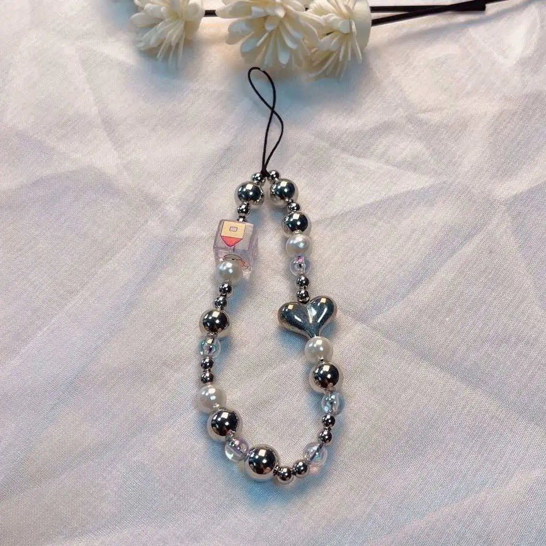 Jeffs Favorite Picks Macaron Bead Phone Wrist Lanyard