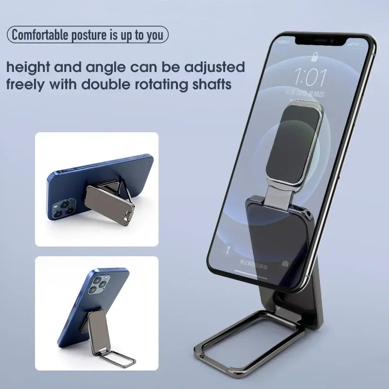 Magnetic Phone Ring Holder Stand | Foldable Grip for iPhone & Android