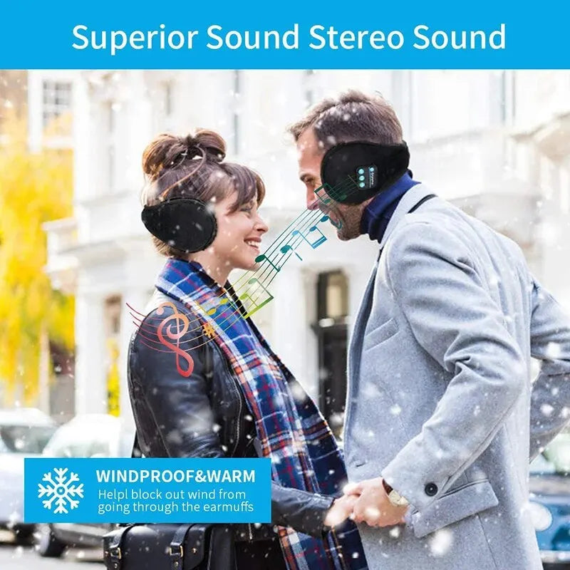 Bluetooth Wireless Earmuffs for Running and Outdoor Sports - Summer Accessories
