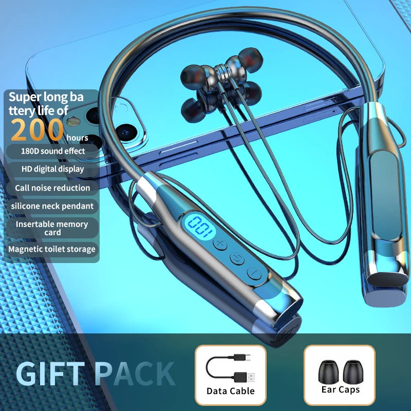 HKFZ Wireless Earbuds with Volume & Playback Controls