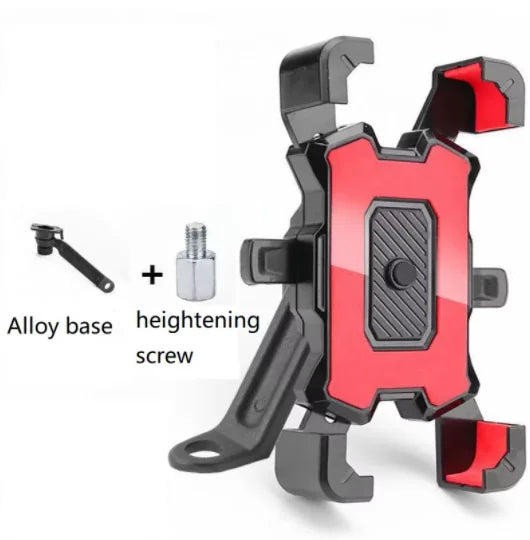 Waterproof Bike Phone Holder with Magnetic 360° Swivel Mount for Motorcycle