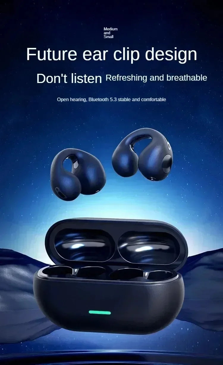 DIXSG Bluetooth 5.3 Ear Hook Wireless Earbuds for Sports and Music