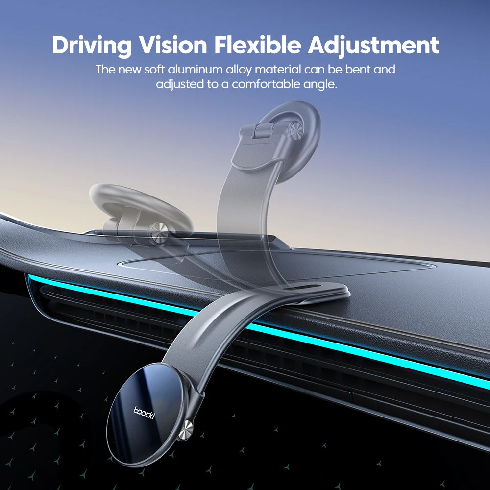 Toocki N52 Magnetic Car Phone Holder – MagSafe GPS Mount for iPhone 15 14 13