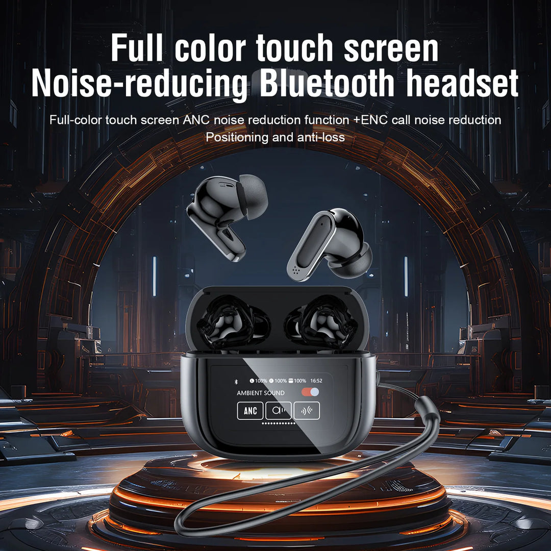 TWS Wireless Earbuds Touch Control ENC Bluetooth 5.3 Heavy Bass