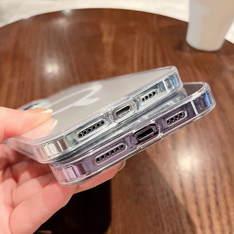 QIXTWO iPhone Clear MagSafe Case - Top Protection & Style