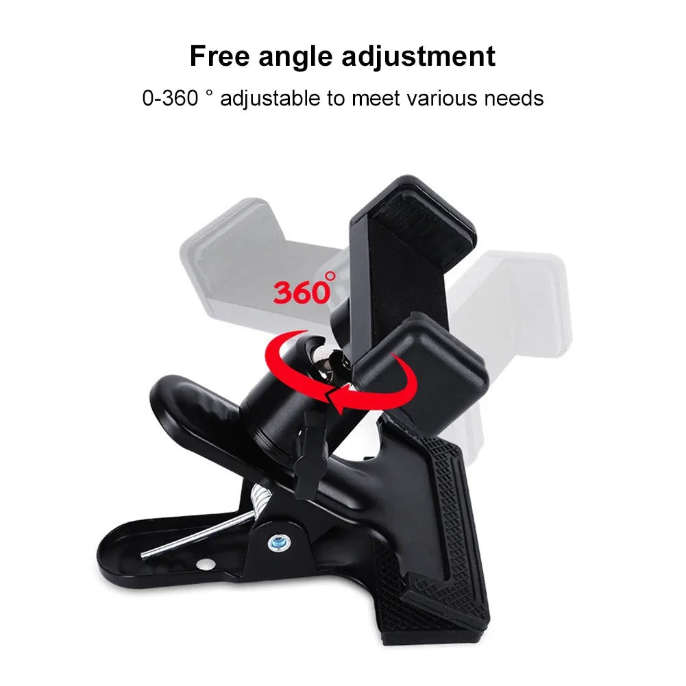 Hands-Free Recording for Musicians - Guitar Headstock Phone Holder