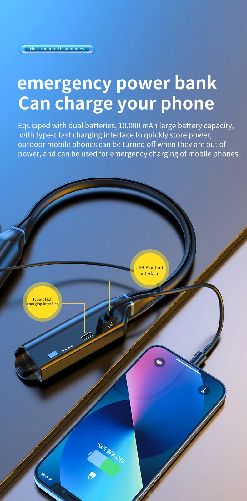 Luxuglow Wireless Earbuds: Ultra-Long Battery Life & ANC