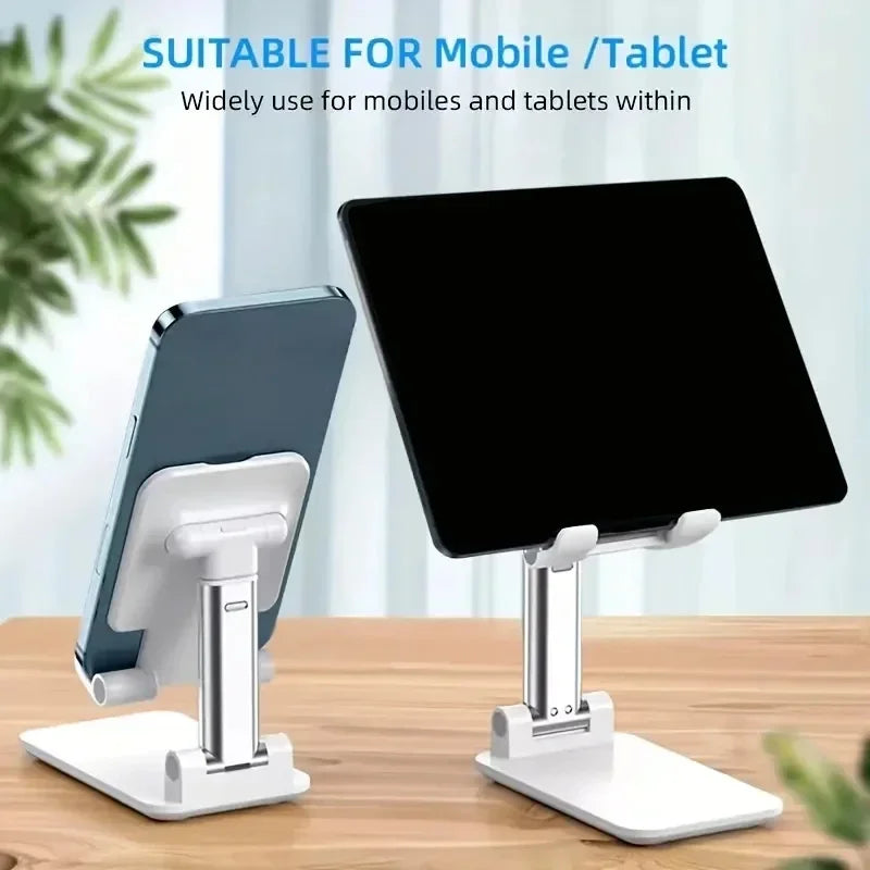 Adjustable Telescopic Phone & Tablet Stand – Foldable & Ergonomic Desk Holder – phone-stand