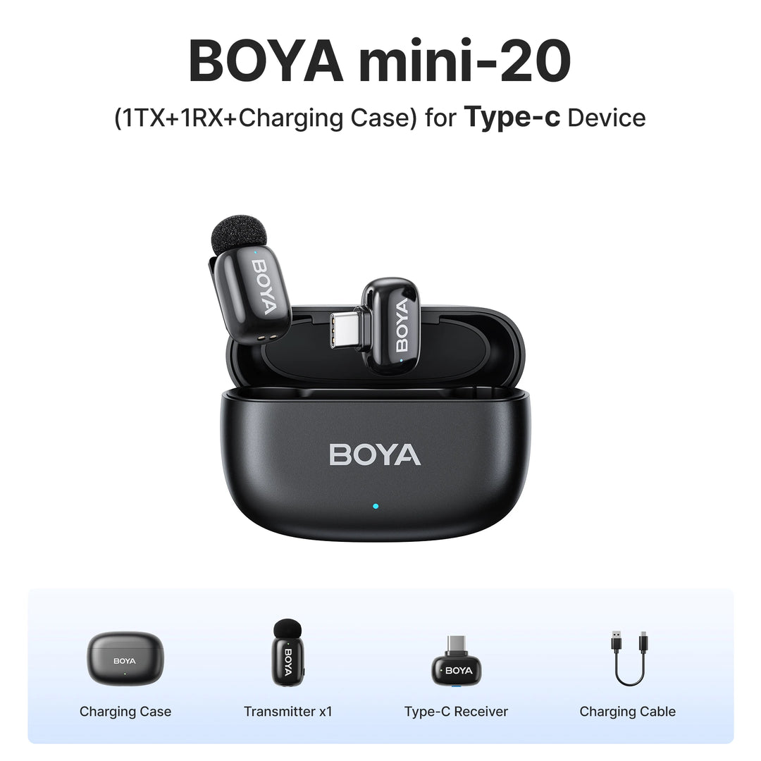 BOYA Lavalier Microphone: Professional Audio in Your Pocket — boya mini wireless microphone