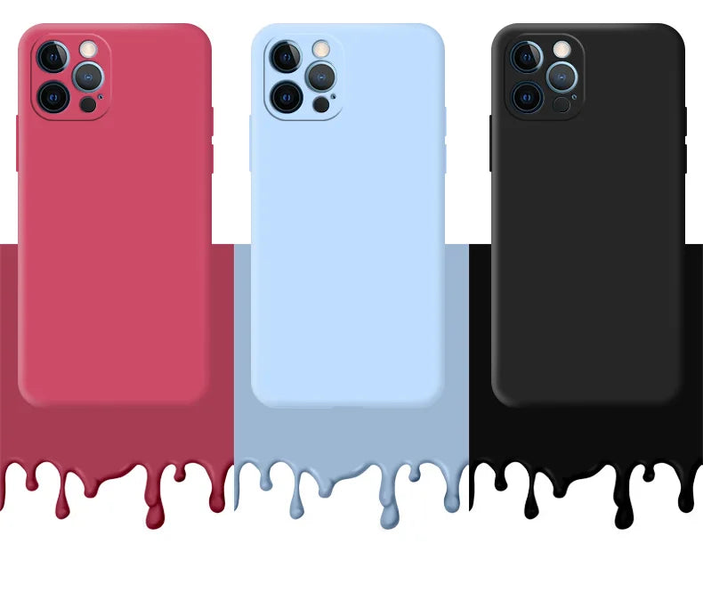 Liquid Silicone iPhone 17/16/15/14/13/12/11 Case