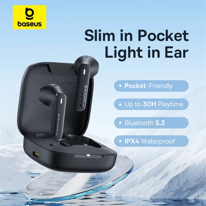 Best Baseus Bluetooth Earbuds with 30H Battery Life for Sale