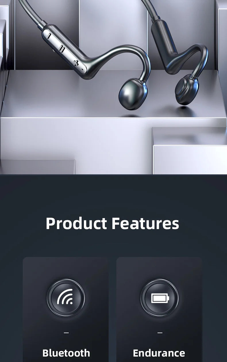 Wireless Ear Hook Headphones | Secure Fit & Balanced Sound