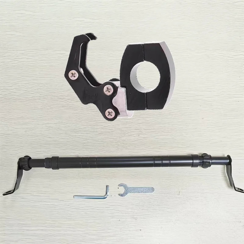 Motorcycle Cross Bar Mount – ABS Extended Rod for Phone Holder & Spotlight