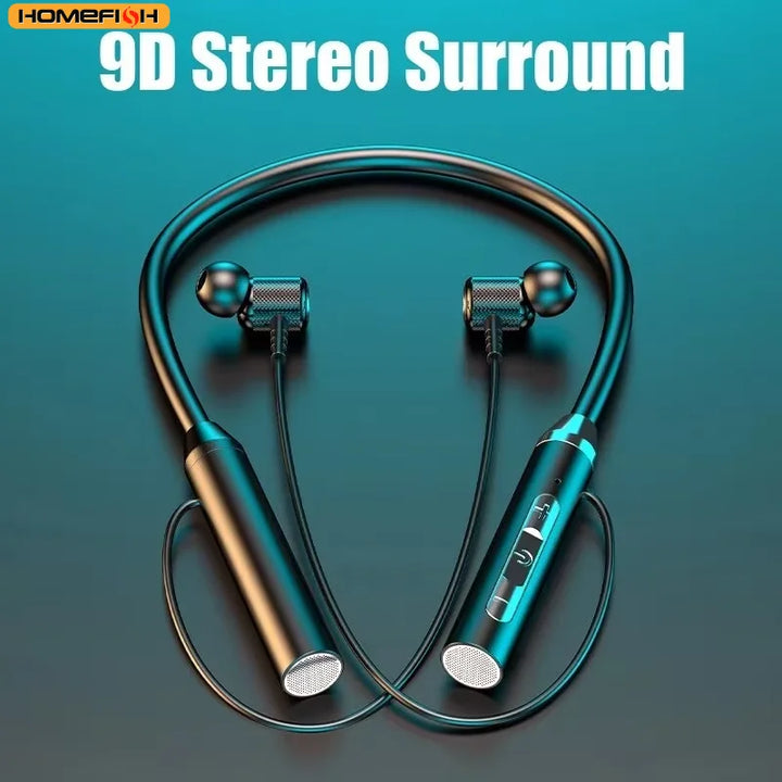 Best Magsafe Accessories - HOMEFISH 9D Wireless Earphones with Mic