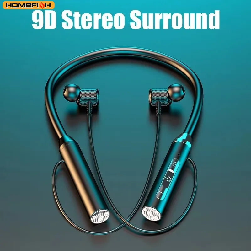 Best Magsafe Accessories - HOMEFISH 9D Wireless Earphones with Mic