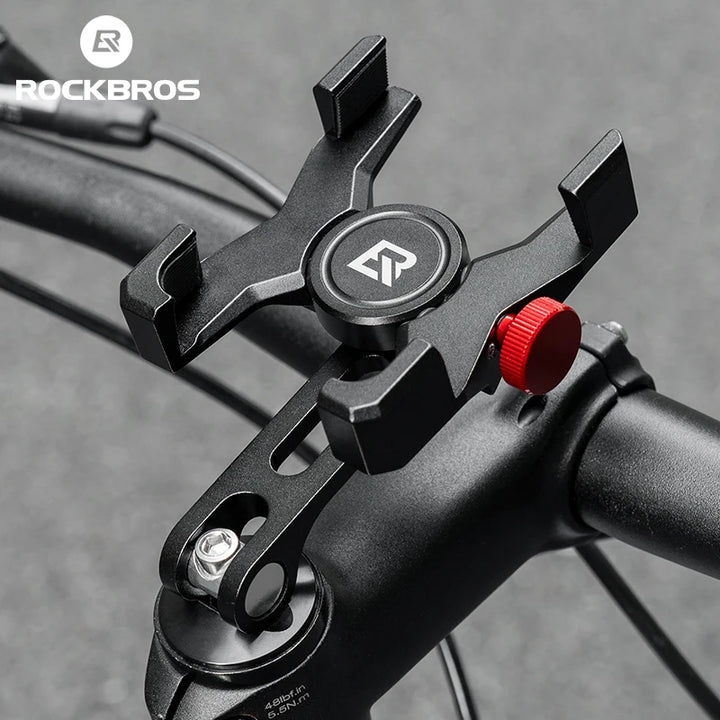 Buy Best ROCKBROS Bike Phone Mount 2026 – Aluminum 360° Holder | Free Shipping & Fast Delivery