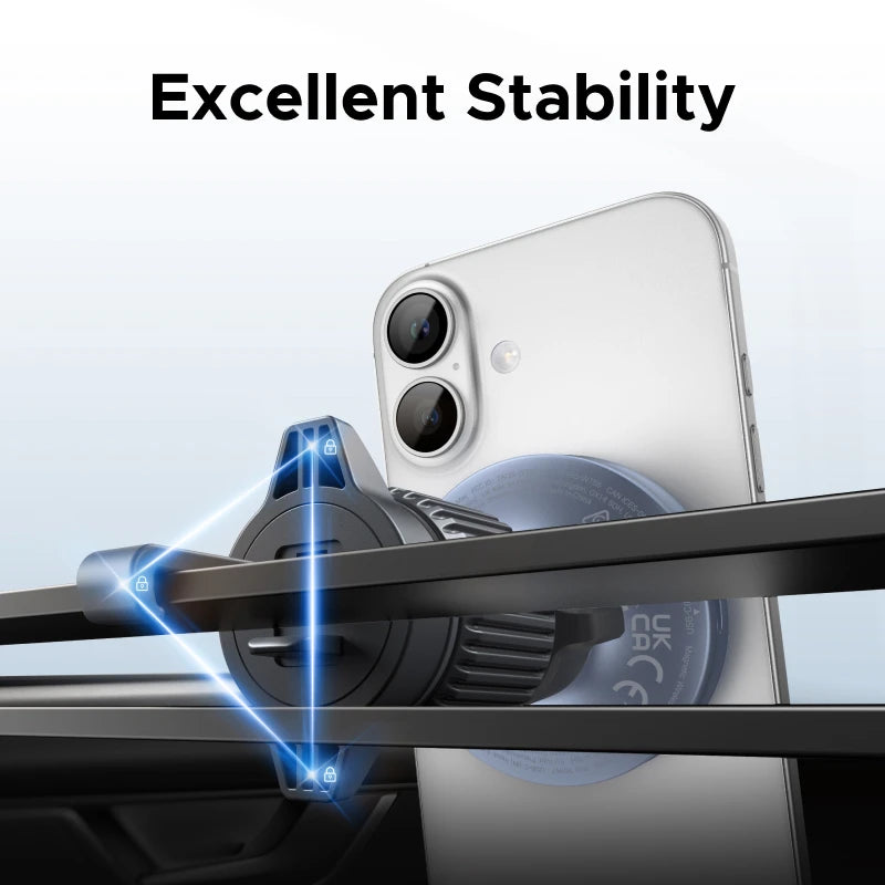 UGREEN Qi2.2 25W Magnetic Car Charger and Phone Holder