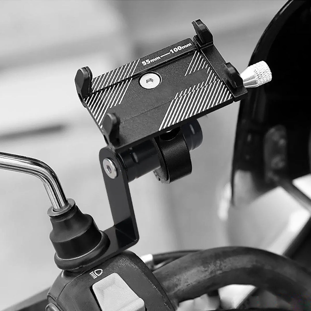 Alloy Motorcycle Mirror Expander Bracket | Universal Phone Holder Clamp Bar Mount Adapter