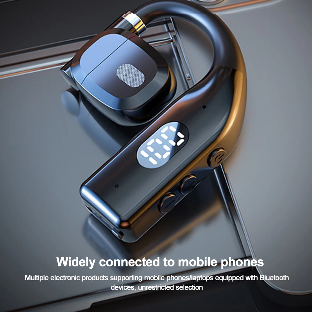 Kebidumei Bluetooth 5.4 Single Ear Business Headset - JEFF's Favorite Picks