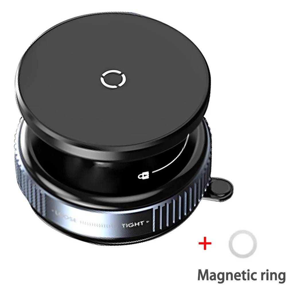 YLZ MagSafe Magnetic Vacuum Car Phone Holder | 360° Windshield Dashboard Mount for iPhone Android